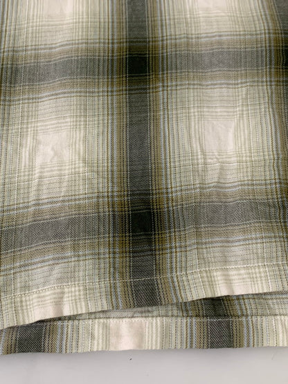 【中古品】【メンズ】 ADAM ET ROPE アダム エ ロペ DRAPE CHECK LS SHIRT GREEN WILD LIFE TAILOR GPG-44010-A 24SS ドレープ チェック 長袖 シャツ メンズ トップス オープンカラーシャツ 140-251003-em-04-min サイズ：L カラー：グリーン系 万代Net店