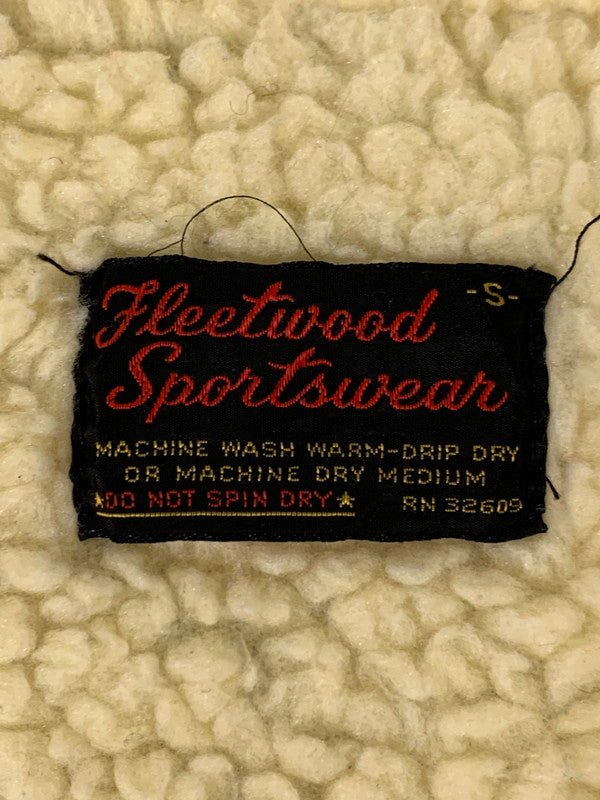 【中古品】【メンズ】 FLEETWOOD SPORTSWEAR フリートウッド スポーツウェア 70's BOA CHECK VEST VINTAGE 70年代 ボア チェックベスト トップス ヴィンテージ 146-251008-kk-40-min サイズ：S カラー：ネイビー 万代Net店