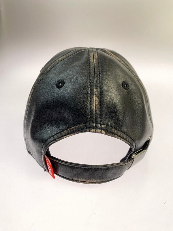 【中古美品】【メンズ/レディース】 DIESEL ディーゼル C-HEATHER A19449 0LHBE ベースボールキャップ 帽子 185-251008-kk-17-min サイズ：2 カラー：ブラック 万代Net店