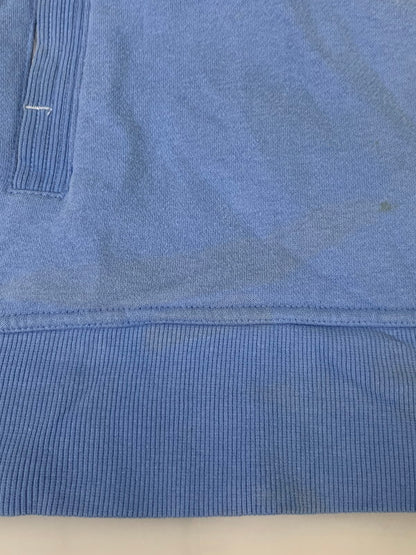 【中古品】【メンズ】 NIKE ナイキ NORTH CAROLINA HALF ZIP SWEAT 90S ノースカロライナ ハーフジップ スウェット メンズ トップス 長袖 ジャージ 148-251019-em-22-min サイズ：M カラー：ライトブルー 万代Net店