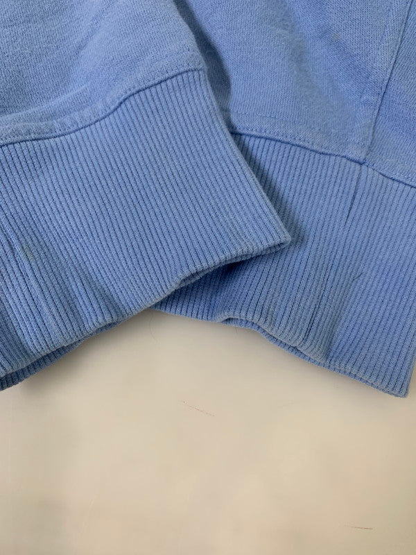 【中古品】【メンズ】 NIKE ナイキ NORTH CAROLINA HALF ZIP SWEAT 90S ノースカロライナ ハーフジップ スウェット メンズ トップス 長袖 ジャージ 148-251019-em-22-min サイズ：M カラー：ライトブルー 万代Net店