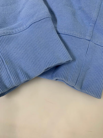 【中古品】【メンズ】 NIKE ナイキ NORTH CAROLINA HALF ZIP SWEAT 90S ノースカロライナ ハーフジップ スウェット メンズ トップス 長袖 ジャージ 148-251019-em-22-min サイズ：M カラー：ライトブルー 万代Net店