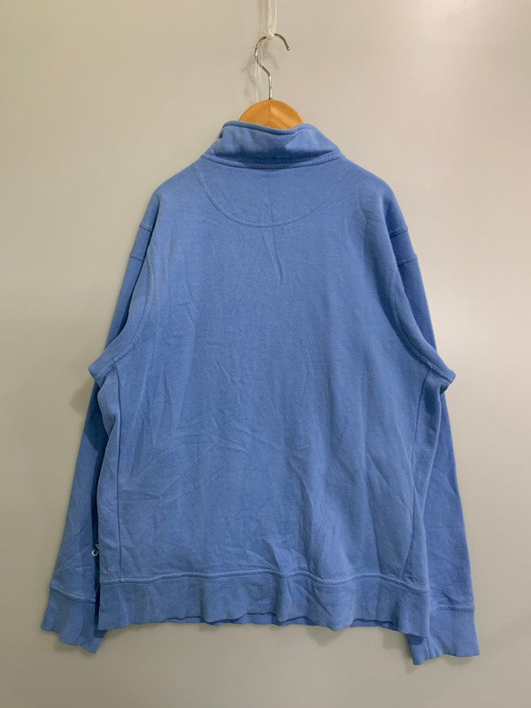 【中古品】【メンズ】 NIKE ナイキ NORTH CAROLINA HALF ZIP SWEAT 90S ノースカロライナ ハーフジップ スウェット メンズ トップス 長袖 ジャージ 148-251019-em-22-min サイズ：M カラー：ライトブルー 万代Net店
