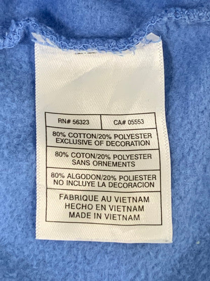 【中古品】【メンズ】 NIKE ナイキ NORTH CAROLINA HALF ZIP SWEAT 90S ノースカロライナ ハーフジップ スウェット メンズ トップス 長袖 ジャージ 148-251019-em-22-min サイズ：M カラー：ライトブルー 万代Net店