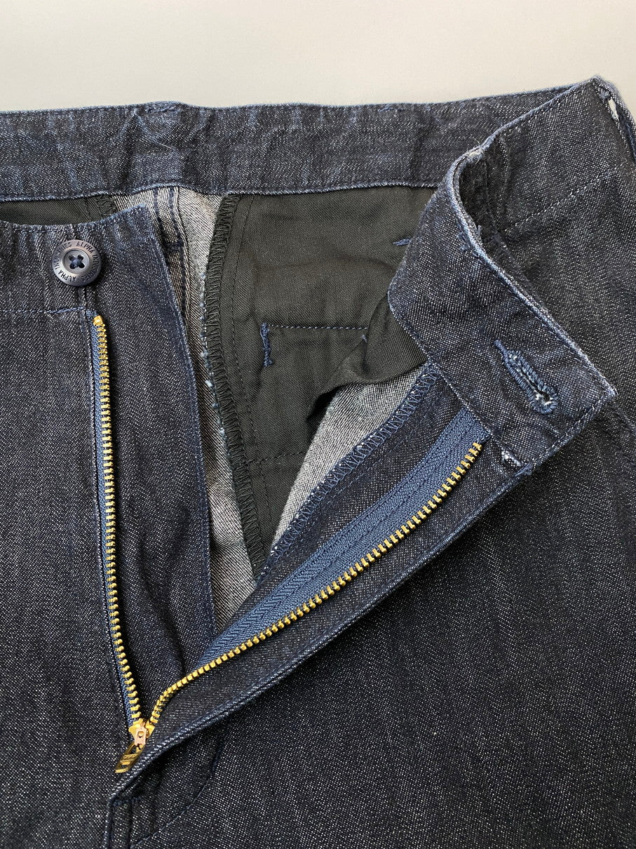 【中古品】【メンズ】 ALPHA アルファ INDUSTRIES コンバット カーゴパンツ TB1058-400 メンズ ボトムス コットンリップストップ 156-251029-em-28-min サイズ：S カラー：インディゴブルー 万代Net店