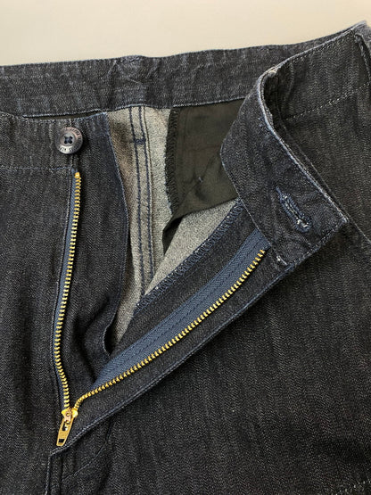 【中古品】【メンズ】 ALPHA アルファ INDUSTRIES コンバット カーゴパンツ TB1058-400 メンズ ボトムス コットンリップストップ 156-251029-em-28-min サイズ：S カラー：インディゴブルー 万代Net店