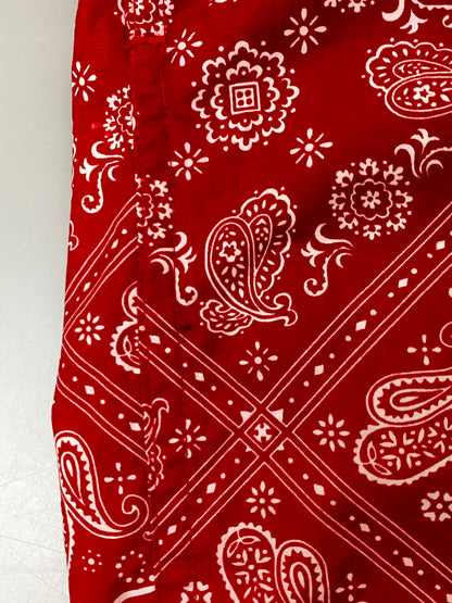 【中古品】【メンズ】 Supreme シュプリーム 18SS BANDANA TRACK PANTS バンダナトラックパンツ ボトムス 149-251008-kk-53-min サイズ：L カラー：レッド 万代Net店