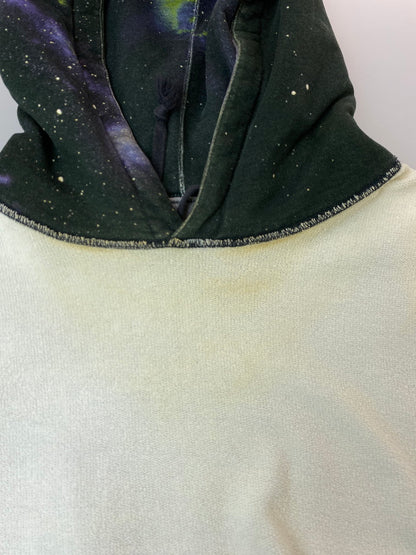 【中古品】【メンズ】 Supreme シュプリーム × UNDERCOVER アンダーカバー 別注 コラボ 18SS PUBLIC ENEMY HOODED SWEAT SHIRT パブリックエネミー フーデッドスウェットシャツ トップス プルオーバーパーカー 149-251008-kk-51-min サイズ：L カラー：マルチカラー 万代Net店