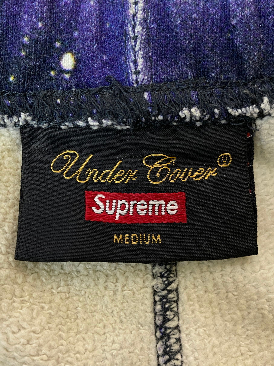 【中古品】【メンズ】 Supreme シュプリーム × UNDERCOVER アンダーカバー 別注 コラボ 18SS PUBLIC ENEMY PANTS パブリックエネミーパンツ ボトムス スウェットパンツ 149-251008-kk-50-min サイズ：M カラー：マルチカラー 万代Net店