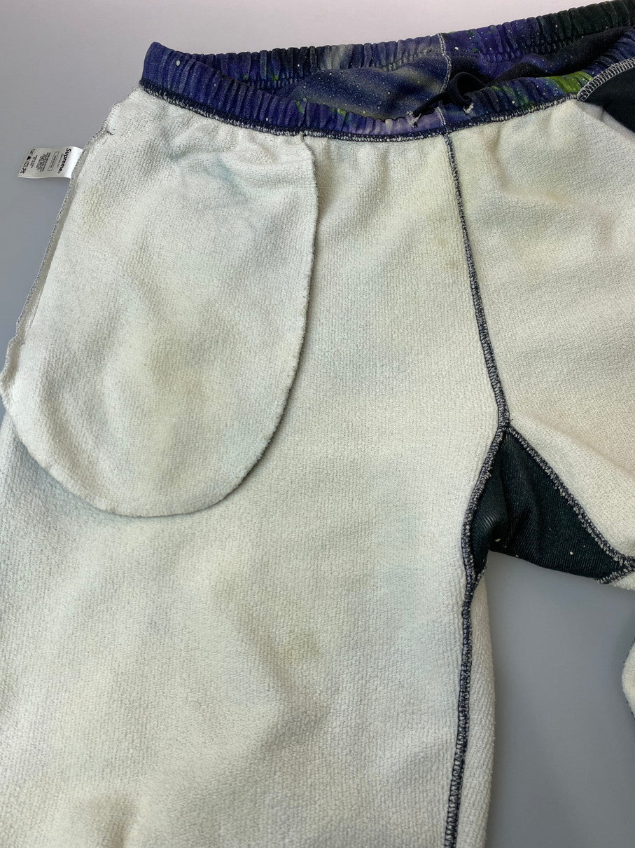 【中古品】【メンズ】 Supreme シュプリーム × UNDERCOVER アンダーカバー 別注 コラボ 18SS PUBLIC ENEMY PANTS パブリックエネミーパンツ ボトムス スウェットパンツ 149-251008-kk-50-min サイズ：M カラー：マルチカラー 万代Net店