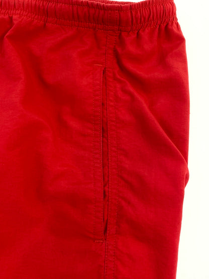 【現状渡し品】【メンズ】 SUPREME シュプリーム 19SS LOGO APPLIQUE WATER SHORTS ロゴアップリケウォーター ショーツ 149-260805-zi-17-min サイズ：M カラー：レッド 万代Net店