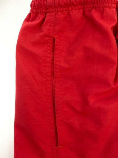 【現状渡し品】【メンズ】 SUPREME シュプリーム 19SS LOGO APPLIQUE WATER SHORTS ロゴアップリケウォーター ショーツ 149-260805-zi-17-min サイズ：M カラー：レッド 万代Net店