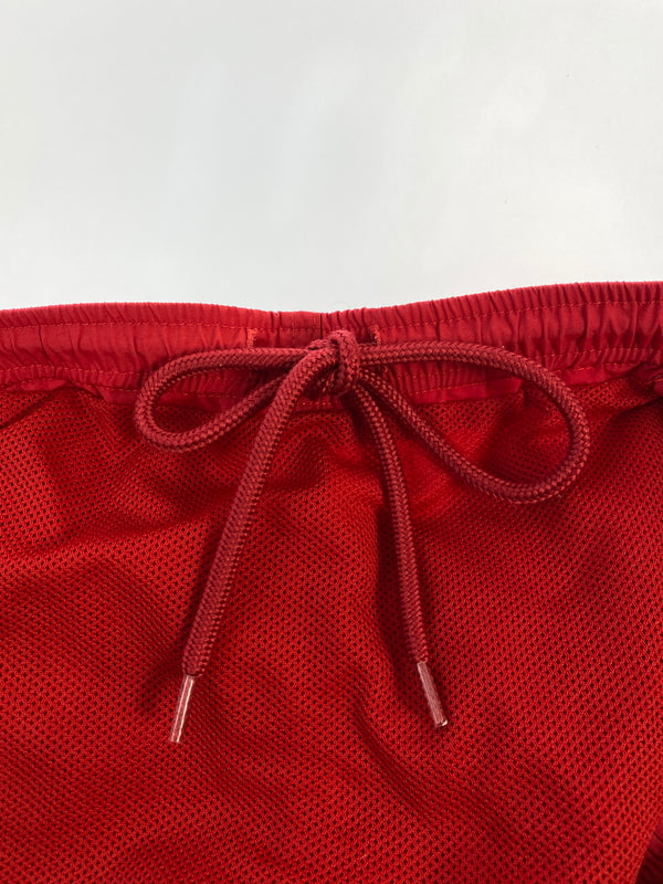 【現状渡し品】【メンズ】 SUPREME シュプリーム 19SS LOGO APPLIQUE WATER SHORTS ロゴアップリケウォーター ショーツ 149-260805-zi-17-min サイズ：M カラー：レッド 万代Net店
