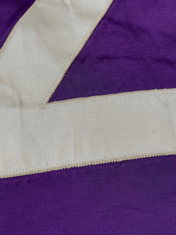 【現状渡し品】【メンズ】 CALLY RALL キャリーロール 60's NUMBERING VARSITY JACKET VINTAGE 60年代 ナンバリング バーシティージャケット ライトアウター スタジャン 146-251007-kk-49-min サイズ：表記消え 下記参照 カラー：パープル 万代Net店