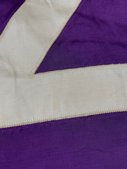 【現状渡し品】【メンズ】 CALLY RALL キャリーロール 60's NUMBERING VARSITY JACKET VINTAGE 60年代 ナンバリング バーシティージャケット ライトアウター スタジャン 146-251007-kk-49-min サイズ：表記消え 下記参照 カラー：パープル 万代Net店