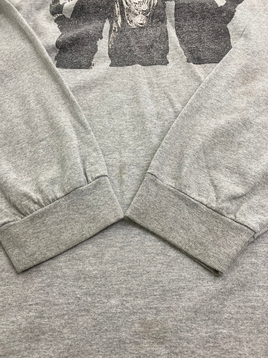 【中古品】【メンズ】 UNKNOWN 00's MIGOS RAP L/S TEE 00年代 ミーゴス ラップ ロングスリーブTシャツ 長袖 トップス 146-251021-kk-17-min サイズ：表記無し 下記参照 カラー：グレー 万代Net店