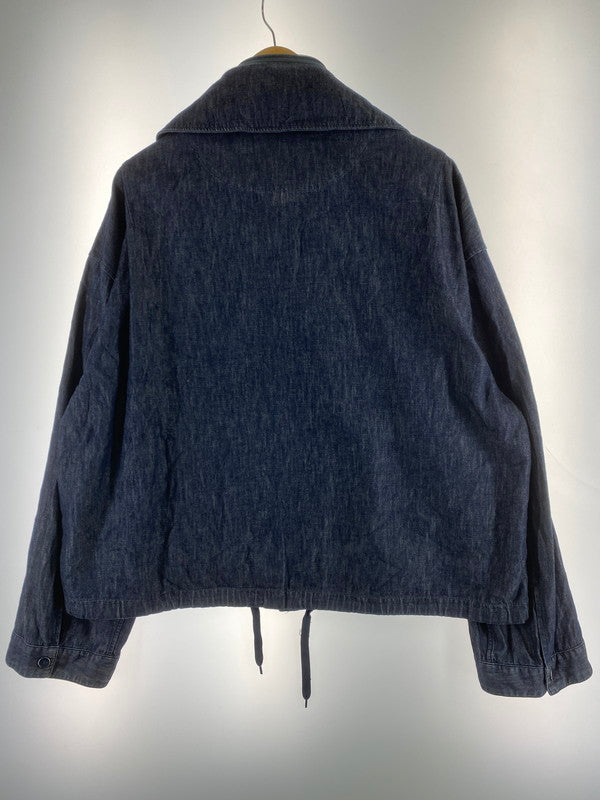 【中古品】【メンズ】 Name. ネーム 17SS DENIM COACH JACKET デニムコーチジャケット ライトアウター スナップボタン 140-251029-kk-01-min サイズ：2 カラー：インディゴ 万代Net店