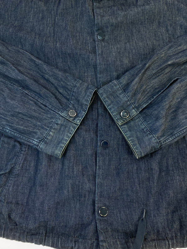 【中古品】【メンズ】 Name. ネーム 17SS DENIM COACH JACKET デニムコーチジャケット ライトアウター スナップボタン 140-251029-kk-01-min サイズ：2 カラー：インディゴ 万代Net店