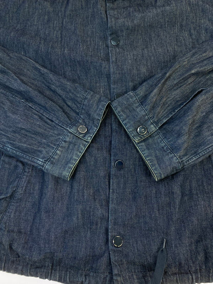 【中古品】【メンズ】 Name. ネーム 17SS DENIM COACH JACKET デニムコーチジャケット ライトアウター スナップボタン 140-251029-kk-01-min サイズ：2 カラー：インディゴ 万代Net店