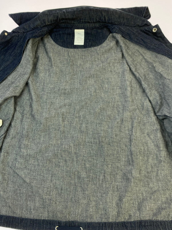 【中古品】【メンズ】 Name. ネーム 17SS DENIM COACH JACKET デニムコーチジャケット ライトアウター スナップボタン 140-251029-kk-01-min サイズ：2 カラー：インディゴ 万代Net店