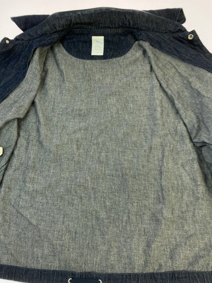 【中古品】【メンズ】 Name. ネーム 17SS DENIM COACH JACKET デニムコーチジャケット ライトアウター スナップボタン 140-251029-kk-01-min サイズ：2 カラー：インディゴ 万代Net店