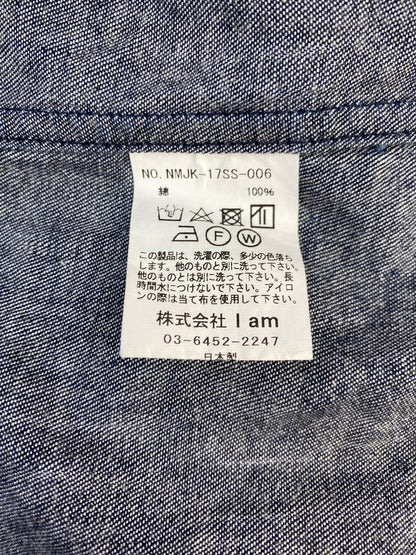 【中古品】【メンズ】 Name. ネーム 17SS DENIM COACH JACKET デニムコーチジャケット ライトアウター スナップボタン 140-251029-kk-01-min サイズ：2 カラー：インディゴ 万代Net店