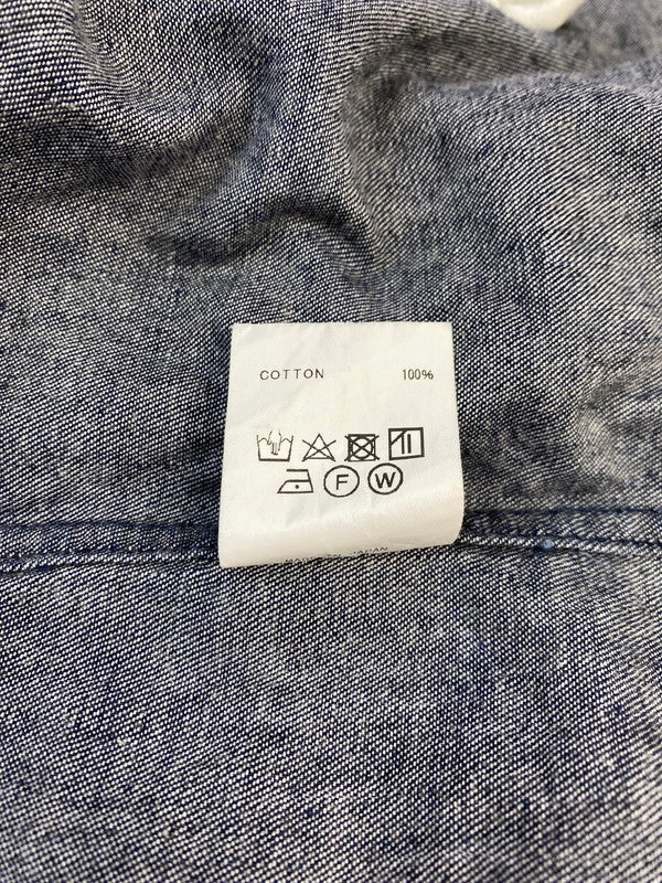 【中古品】【メンズ】 Name. ネーム 17SS DENIM COACH JACKET デニムコーチジャケット ライトアウター スナップボタン 140-251029-kk-01-min サイズ：2 カラー：インディゴ 万代Net店
