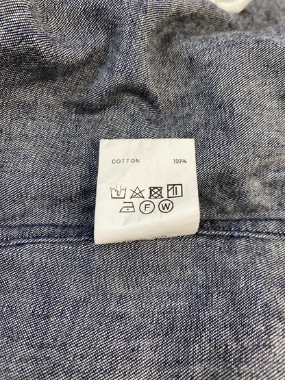 【中古品】【メンズ】 Name. ネーム 17SS DENIM COACH JACKET デニムコーチジャケット ライトアウター スナップボタン 140-251029-kk-01-min サイズ：2 カラー：インディゴ 万代Net店