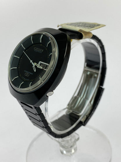 【中古品】【メンズ】 CITIZEN シチズン ECT-W78 BL コスモトロン 電磁テンプ式 腕時計 197-251016-kk-37-min カラー：ブラック 万代Net店