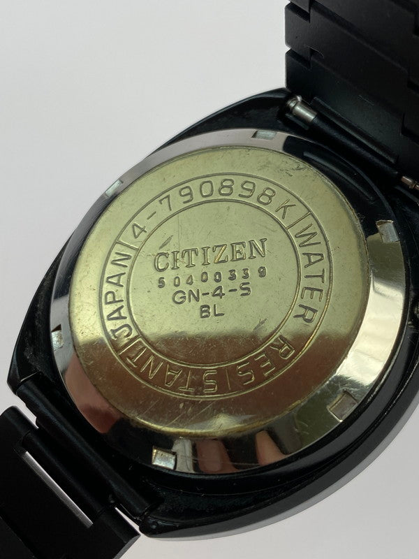 【中古品】【メンズ】 CITIZEN シチズン ECT-W78 BL コスモトロン 電磁テンプ式 腕時計 197-251016-kk-37-min カラー：ブラック 万代Net店