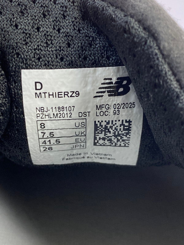 【未使用品】【メンズ】 NEW BALANCE ニューバランス FRESH FOAM X HIERRO MTHIERZ9 フレッシュ フォーム X ヒエロ スニーカー 靴 162-251008-kk-03-min カラー：BLACK 万代Net店