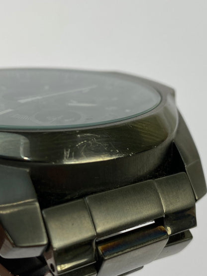 【中古品】【メンズ】 DIESEL ディーゼル MEGA CHIEF DZ-4329 メガチーフ クォーツ 腕時計 198-251016-kk-40-min カラー：ガンメタル 万代Net店