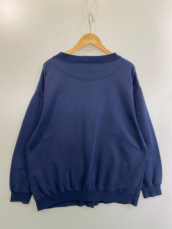 【中古品】【メンズ】 SJB SPORT エスジェイビー スポーツ SWEAT CARDIGAN スウェットカーディガン トップス 146-251210-kk-24-min サイズ：L カラー：ネイビー 万代Net店