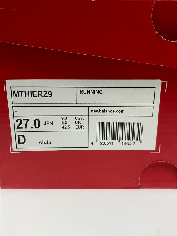 【未使用品】【メンズ】 NEW BALANCE ニューバランス FRESH FOAM X HIERRO MTHIERZ9 フレッシュ フォーム X ヒエロ スニーカー 靴 162-251008-kk-06-min カラー：BLACK 万代Net店