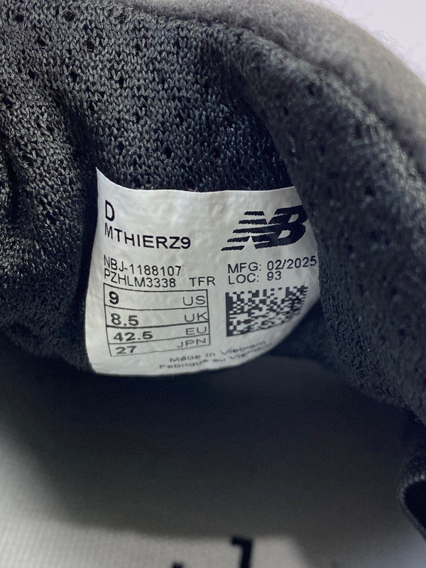 【未使用品】【メンズ】 NEW BALANCE ニューバランス FRESH FOAM X HIERRO MTHIERZ9 フレッシュ フォーム X ヒエロ スニーカー 靴 162-251008-kk-06-min カラー：BLACK 万代Net店