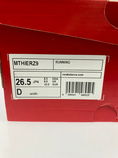 【未使用品】【メンズ】 NEW BALANCE ニューバランス FRESH FOAM X HIERRO MTHIERZ9 フレッシュ フォーム X ヒエロ スニーカー 靴 162-251008-kk-05-min カラー：BLACK 万代Net店