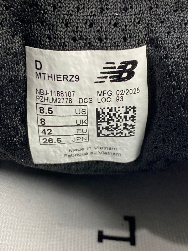 【未使用品】【メンズ】 NEW BALANCE ニューバランス FRESH FOAM X HIERRO MTHIERZ9 フレッシュ フォーム X ヒエロ スニーカー 靴 162-251008-kk-05-min カラー：BLACK 万代Net店