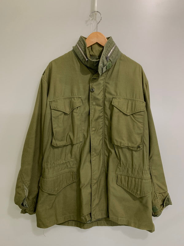 【現状渡し品】【メンズ】 U.S.ARMY ユーエスアーミー 60S M-65 FIELD JACKET フィールドジャケット 146-251012-ks-23-min サイズ：M-R カラー：グリーンカーキ 万代Net店