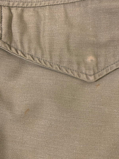 【現状渡し品】【メンズ】 U.S.ARMY ユーエスアーミー 60S M-65 FIELD JACKET フィールドジャケット 146-251012-ks-23-min サイズ：M-R カラー：グリーンカーキ 万代Net店