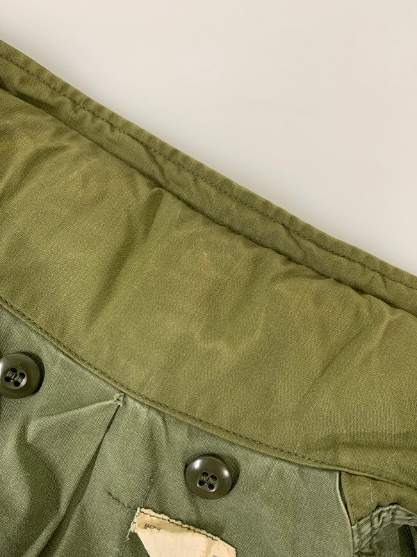 【現状渡し品】【メンズ】 U.S.ARMY ユーエスアーミー 60S M-65 FIELD JACKET フィールドジャケット 146-251012-ks-23-min サイズ：M-R カラー：グリーンカーキ 万代Net店