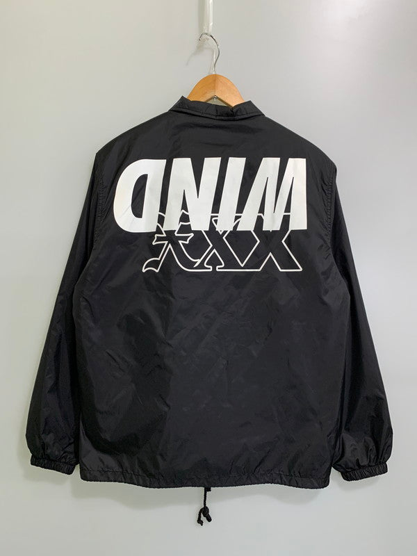 【中古品】【メンズ】 GOD SELECTION XXX ゴッドセレクション トリプルエックス × WIND AND SEA ウィンダンシー 別注 コラボ 21AW BOA COACH JACKET GX-A21-WSJK-11 ボアコーチジャケット 142-251007-kk-36-min サイズ：表記無し 下記参照 カラー：ブラック 万代Net店