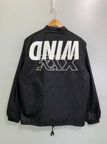 【中古品】【メンズ】 GOD SELECTION XXX ゴッドセレクション トリプルエックス × WIND AND SEA ウィンダンシー 別注 コラボ 21AW BOA COACH JACKET GX-A21-WSJK-11 ボアコーチジャケット 142-251007-kk-36-min サイズ：表記無し 下記参照 カラー：ブラック 万代Net店