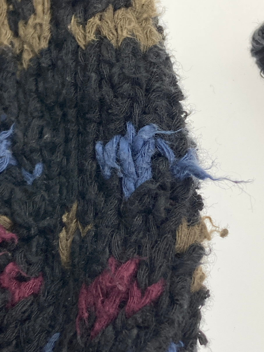 【中古品】【メンズ】 EDDIE BAUER エディーバウアー 90S COTTON KNIT 90年代 コットンニット セーター トップス 144-251022-cn-03-min サイズ：L カラー：マルチカラー 万代Net店