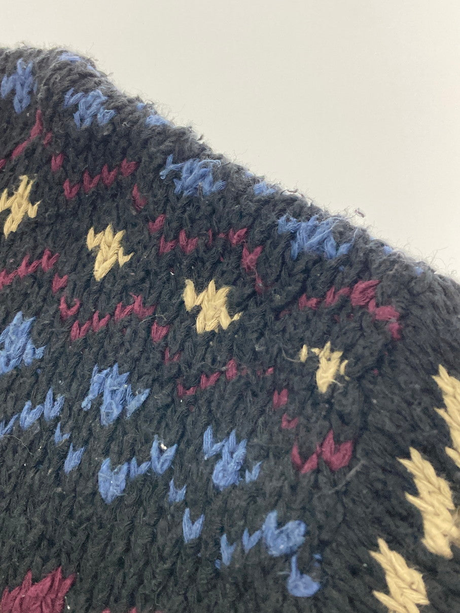 【中古品】【メンズ】 EDDIE BAUER エディーバウアー 90S COTTON KNIT 90年代 コットンニット セーター トップス 144-251022-cn-03-min サイズ：L カラー：マルチカラー 万代Net店