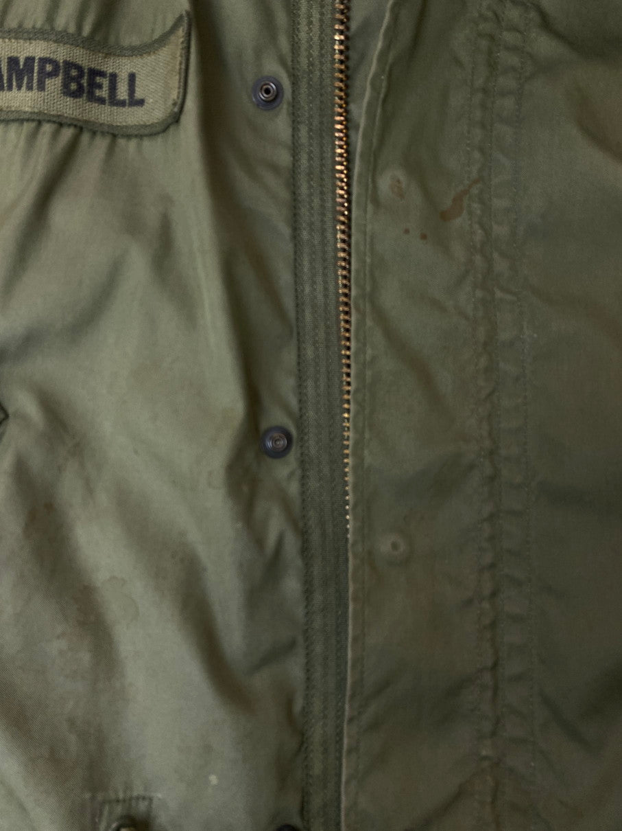 【現状渡し品】【メンズ】 U.S.ARMY ユーエスアーミー 70S M-65 フィッシュテール ジャケット アウター 146-251012-ks-41-min サイズ：XS-R カラー：グリーンカーキ 万代Net店