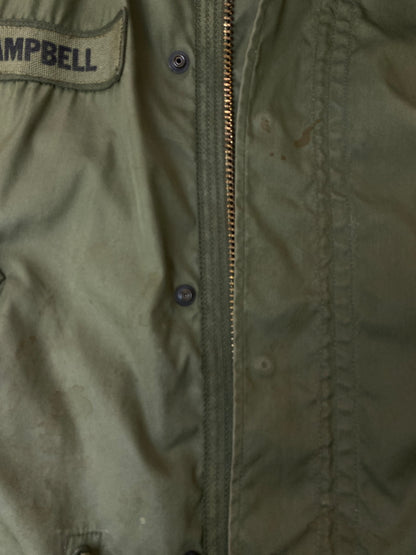 【現状渡し品】【メンズ】 U.S.ARMY ユーエスアーミー 70S M-65 フィッシュテール ジャケット アウター 146-251012-ks-41-min サイズ：XS-R カラー：グリーンカーキ 万代Net店