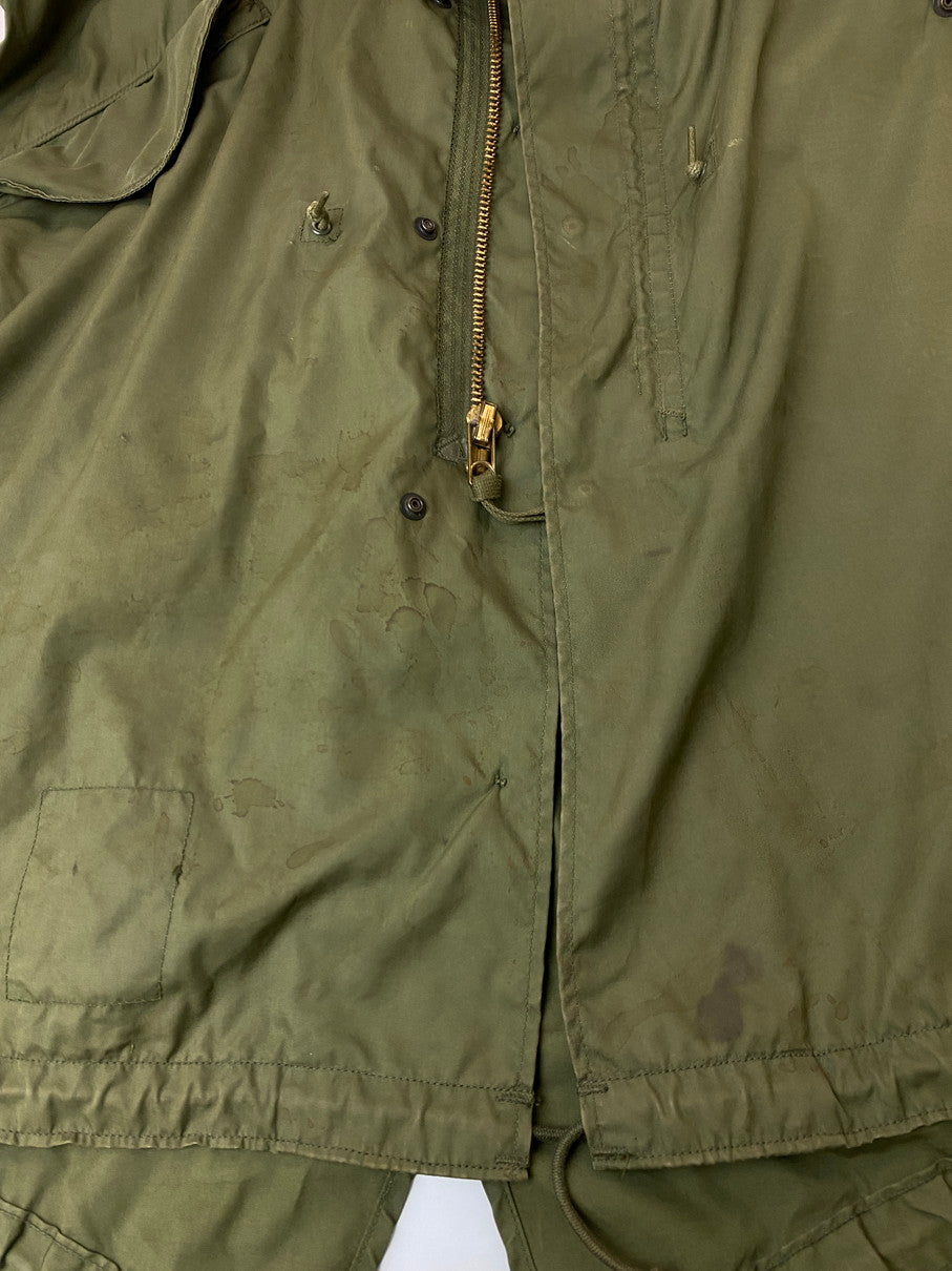 【現状渡し品】【メンズ】 U.S.ARMY ユーエスアーミー 70S M-65 フィッシュテール ジャケット アウター 146-251012-ks-41-min サイズ：XS-R カラー：グリーンカーキ 万代Net店