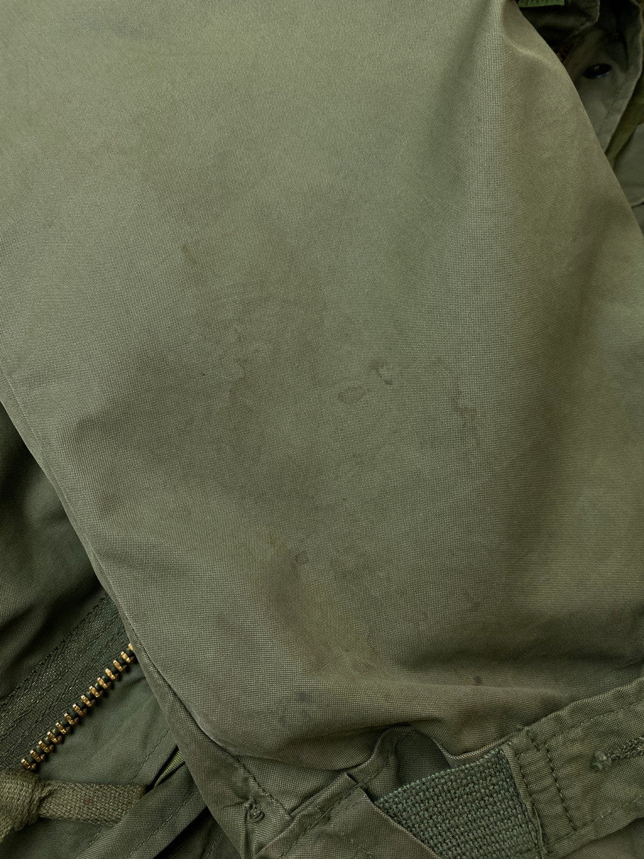 【現状渡し品】【メンズ】 U.S.ARMY ユーエスアーミー 70S M-65 フィッシュテール ジャケット アウター 146-251012-ks-41-min サイズ：XS-R カラー：グリーンカーキ 万代Net店