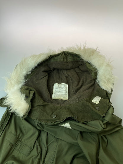 【現状渡し品】【メンズ】 U.S.ARMY ユーエスアーミー 70S M-65 フィッシュテール ジャケット アウター 146-251012-ks-41-min サイズ：XS-R カラー：グリーンカーキ 万代Net店