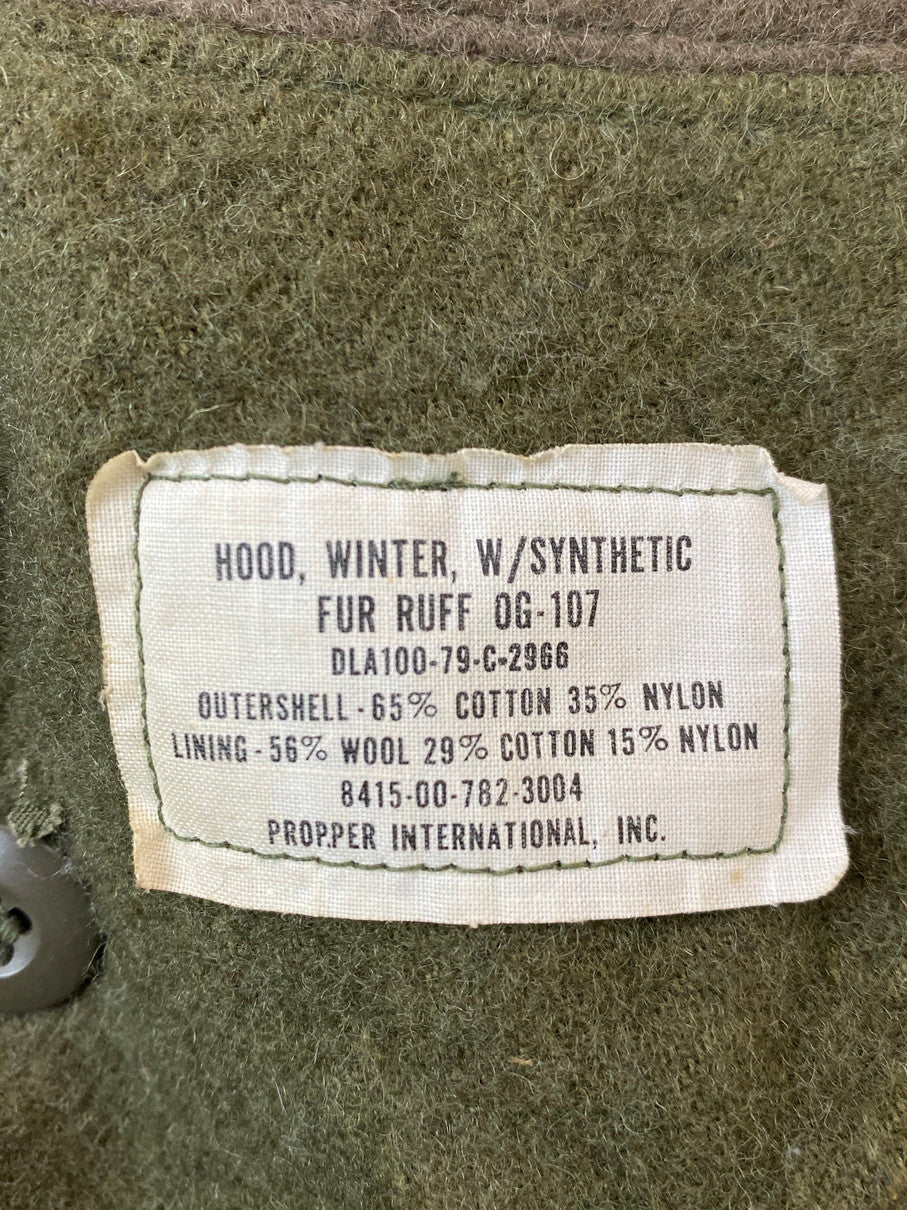 【現状渡し品】【メンズ】 U.S.ARMY ユーエスアーミー 70S M-65 フィッシュテール ジャケット アウター 146-251012-ks-41-min サイズ：XS-R カラー：グリーンカーキ 万代Net店